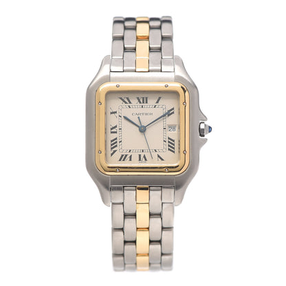 Cartier Stainless Steel 18K Yellow Gold 29mm Panthere Quartz Watch 1 of 5