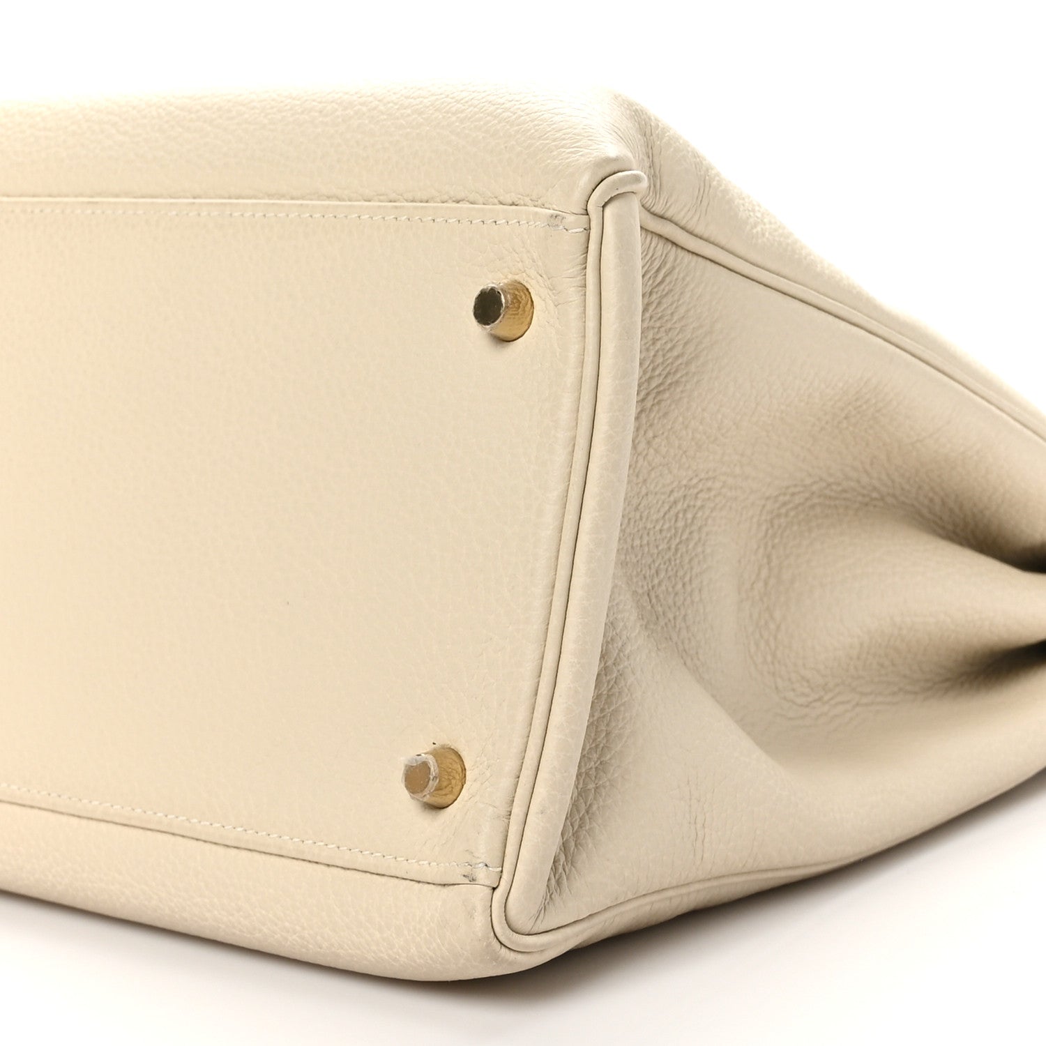 Hermes Togo Kelly Retourne 40 Craie 10 of 11
