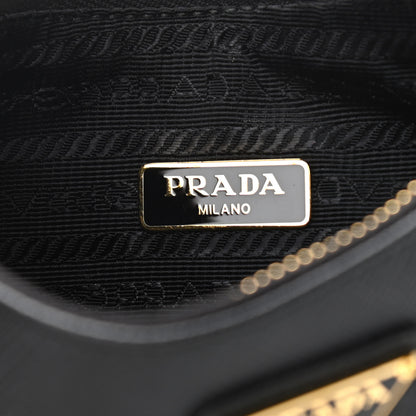 Prada Saffiano Lux Re-Edition 2005 Shoulder Bag Black 5 of 10