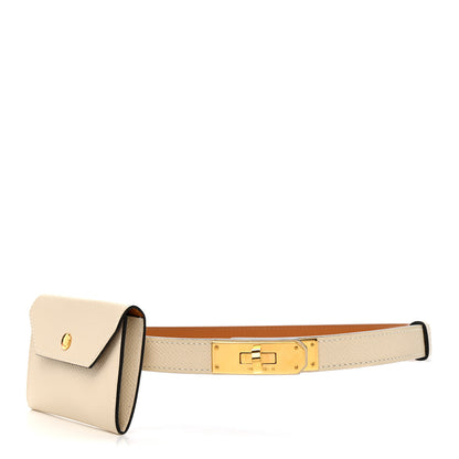 Hermes Epsom Kelly Pocket Belt Craie 1 of 5