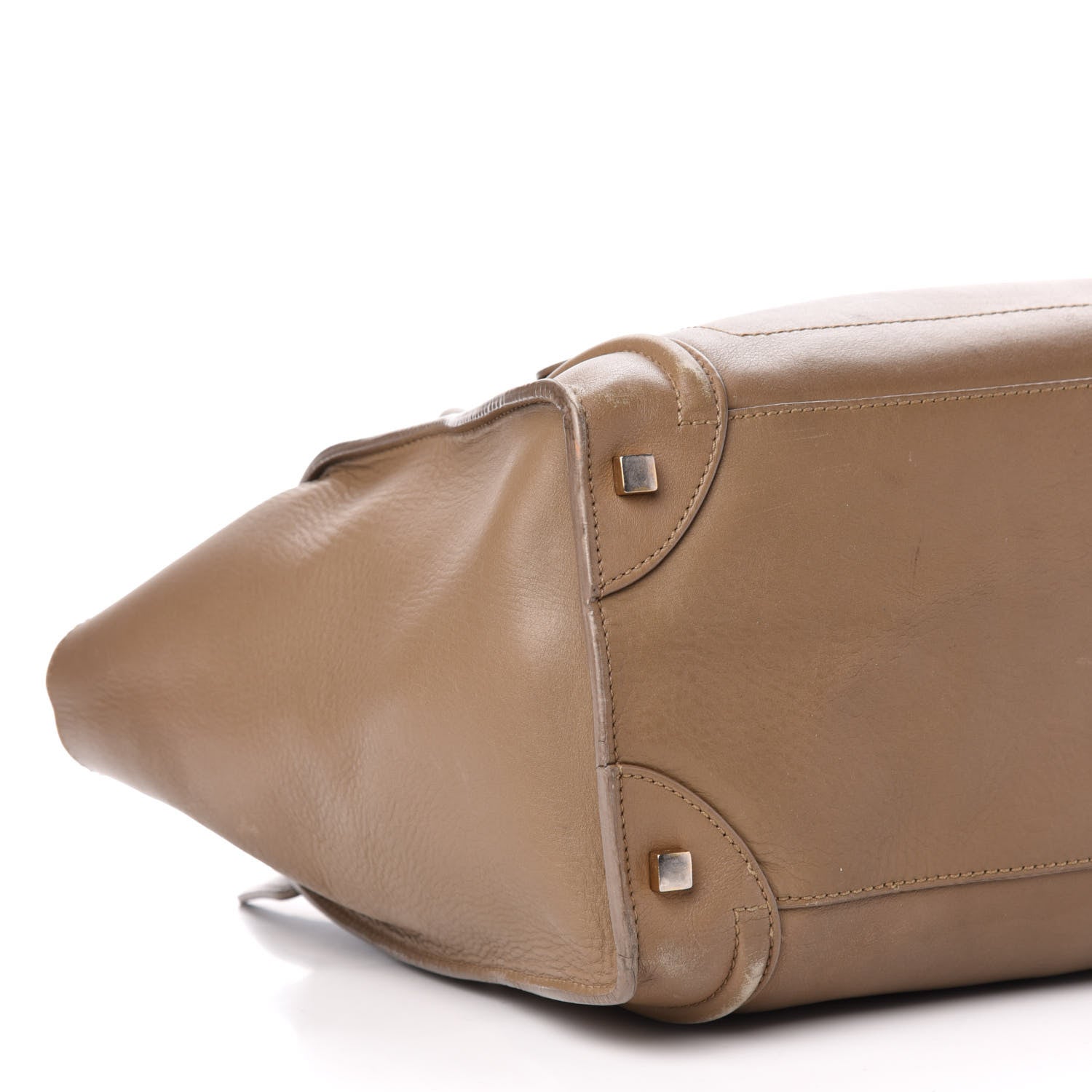 Celine Smooth Calfskin Mini Luggage Camel 10 of 17