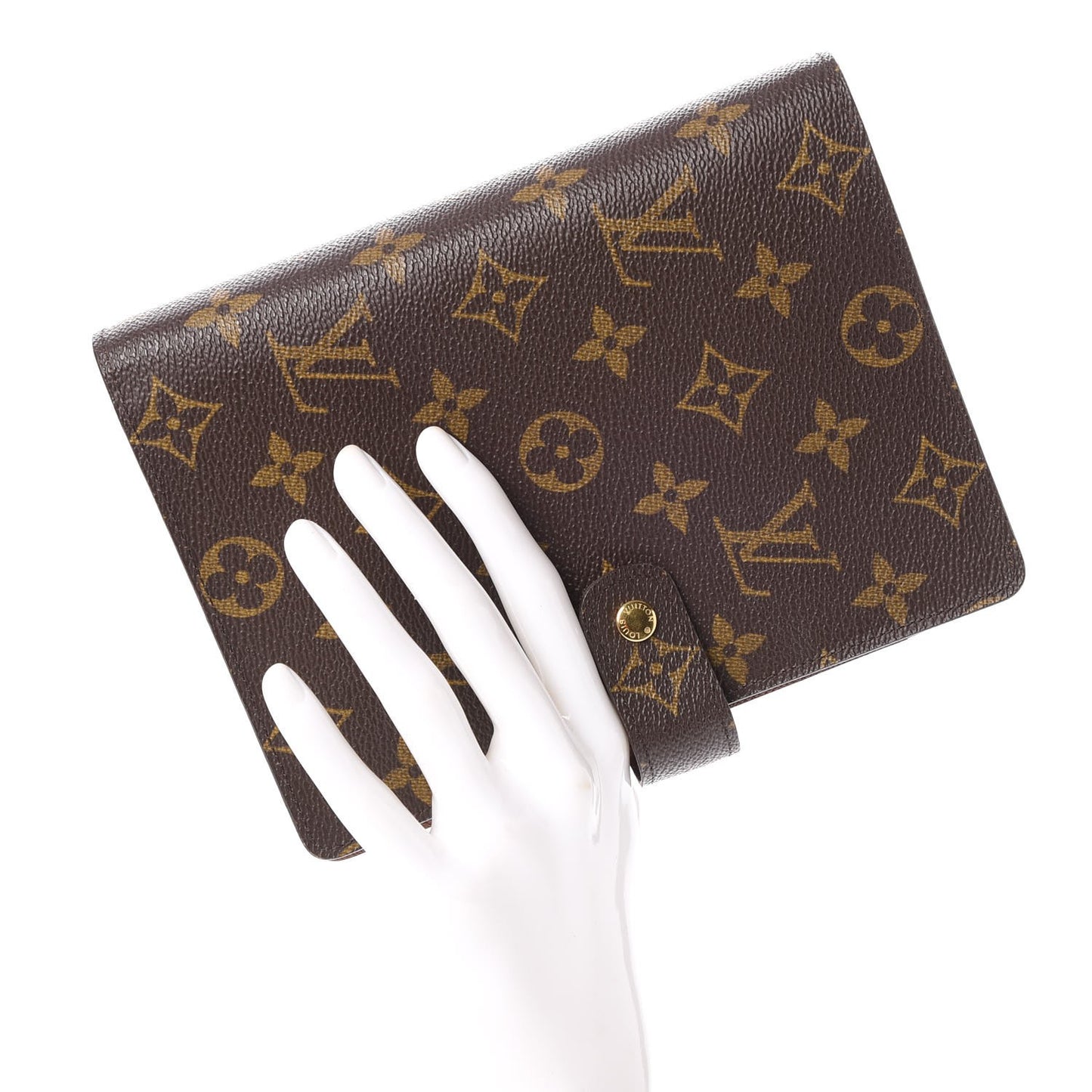 Monogram Medium Ring Agenda Cover