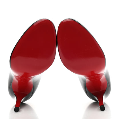 Christian Louboutin Patent Fifille 100 Pumps 35 Black 5 of 8