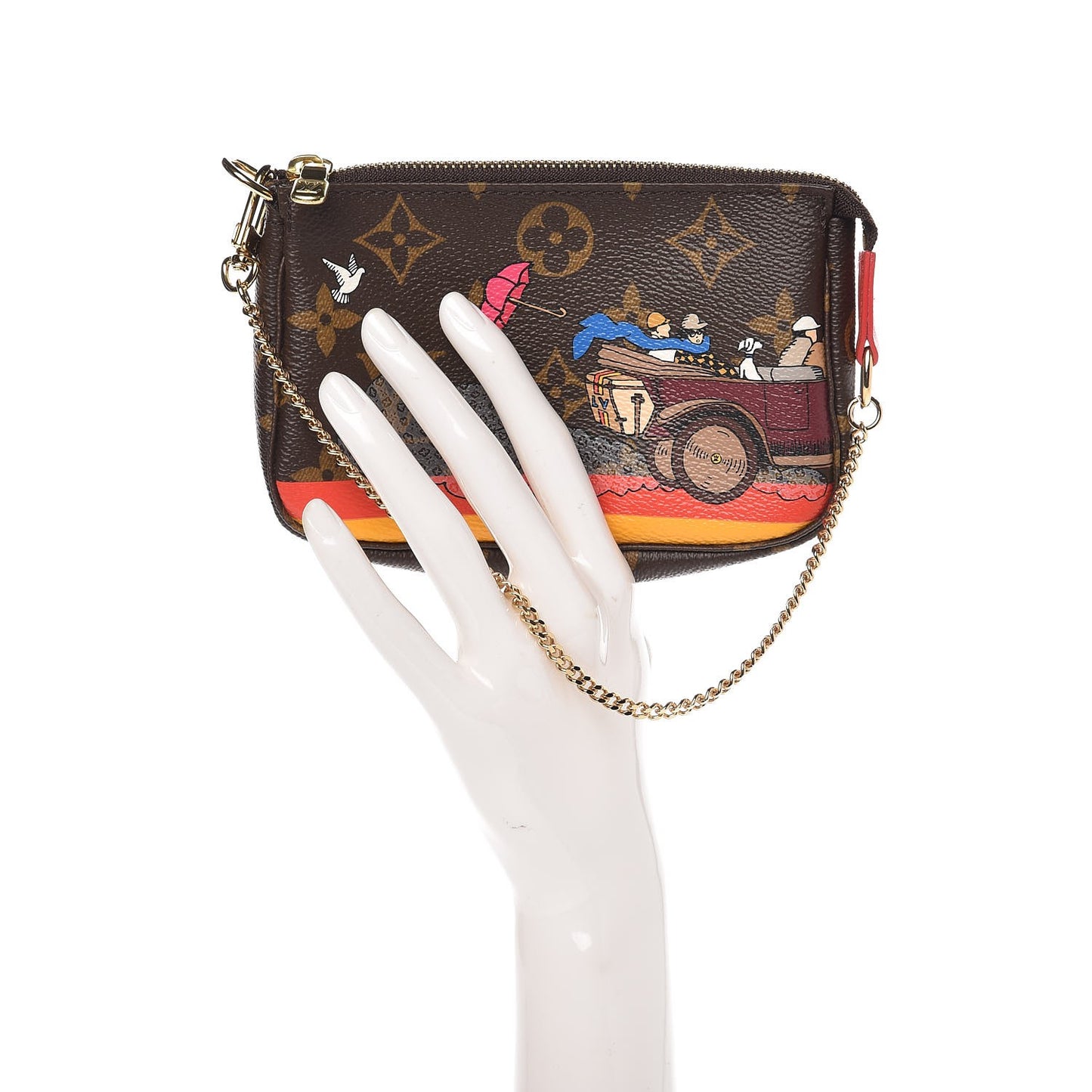 Monogram 2015 Christmas Animation Mini Pochette Accessories