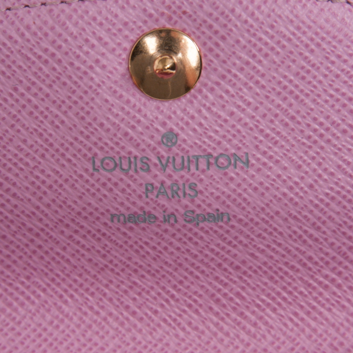 Louis Vuitton Monogram Multicolor Business Card Holder White Litchi 5 of 6