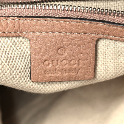 Gucci Monogram Bamboo Bar Medium Tote Blush 6 of 10
