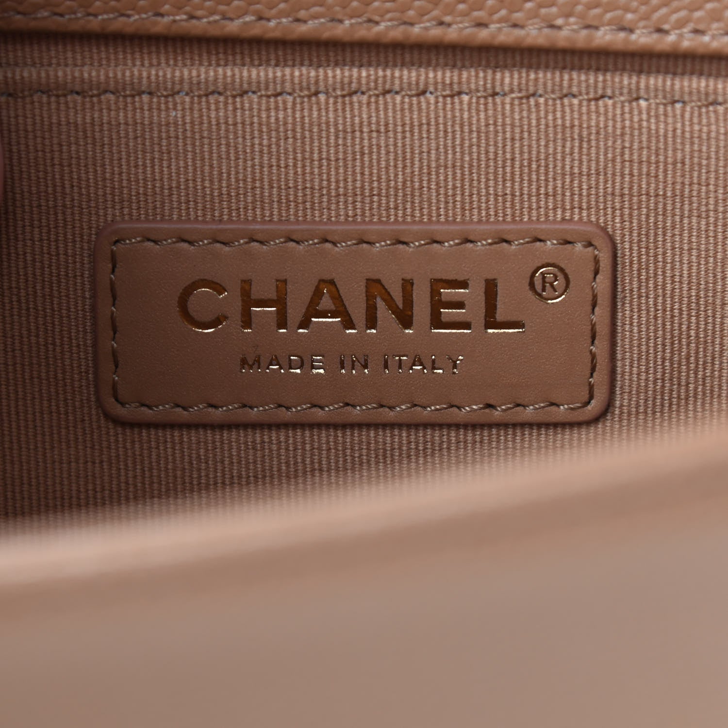 Chanel Caviar Quilted Small Boy Flap Brown 6 of 9