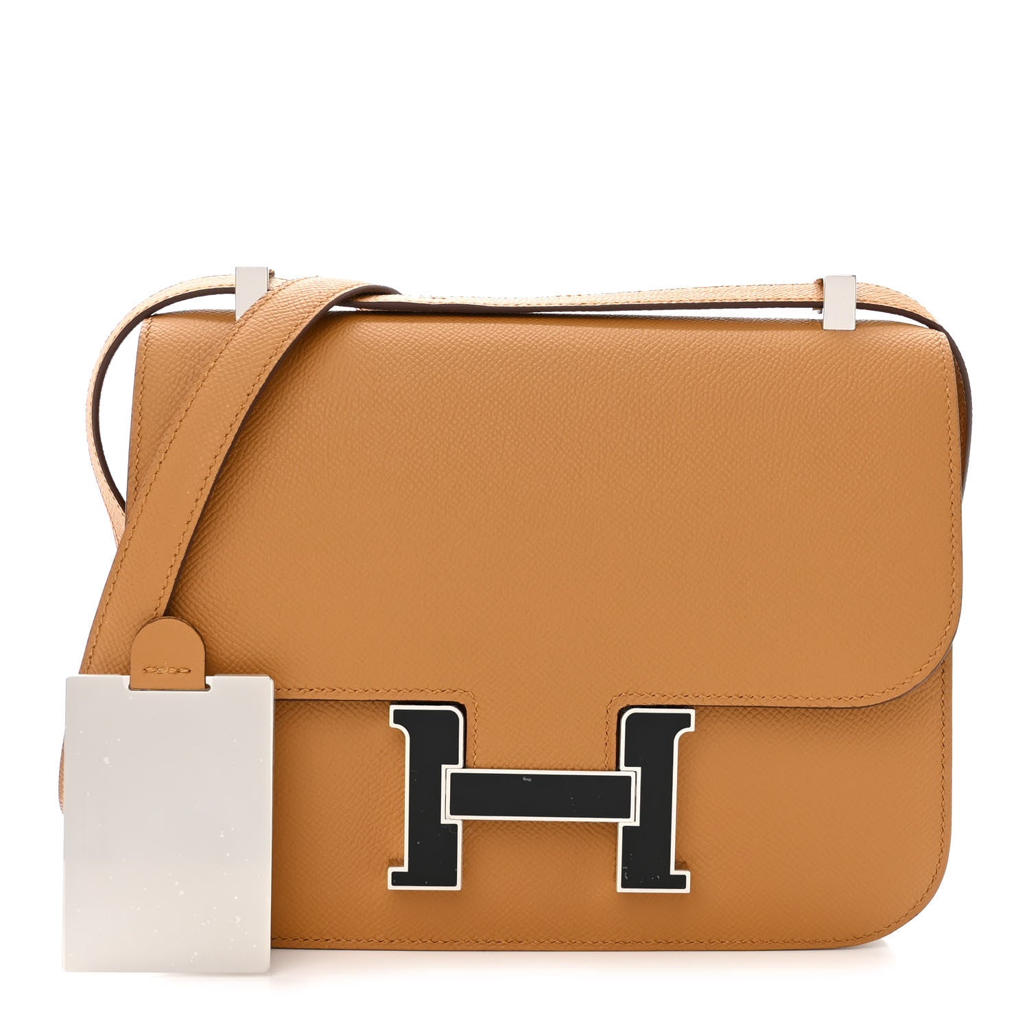 Hermes Epsom Enamel Constance 1-24 Sesame Black 1 of 12
