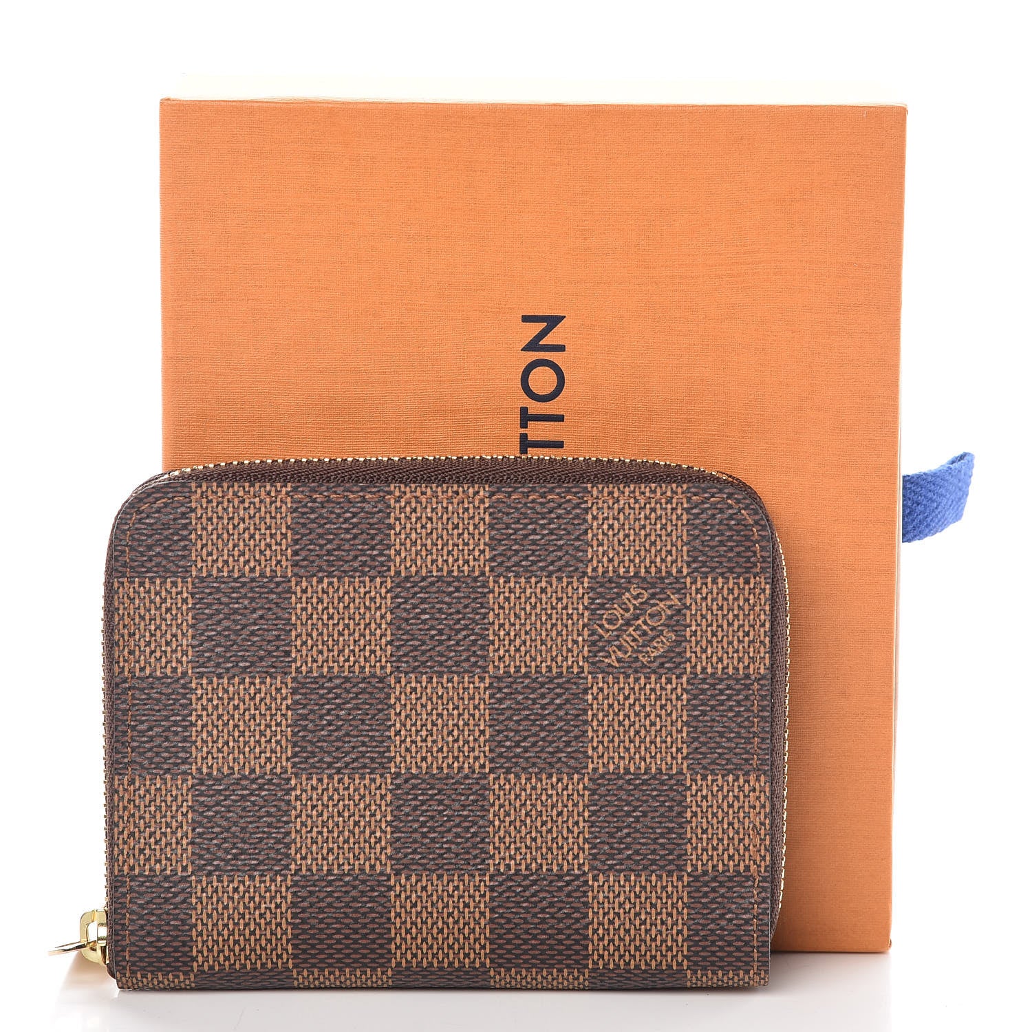 Louis Vuitton Damier Ebene Zippy Coin Purse 8 of 8