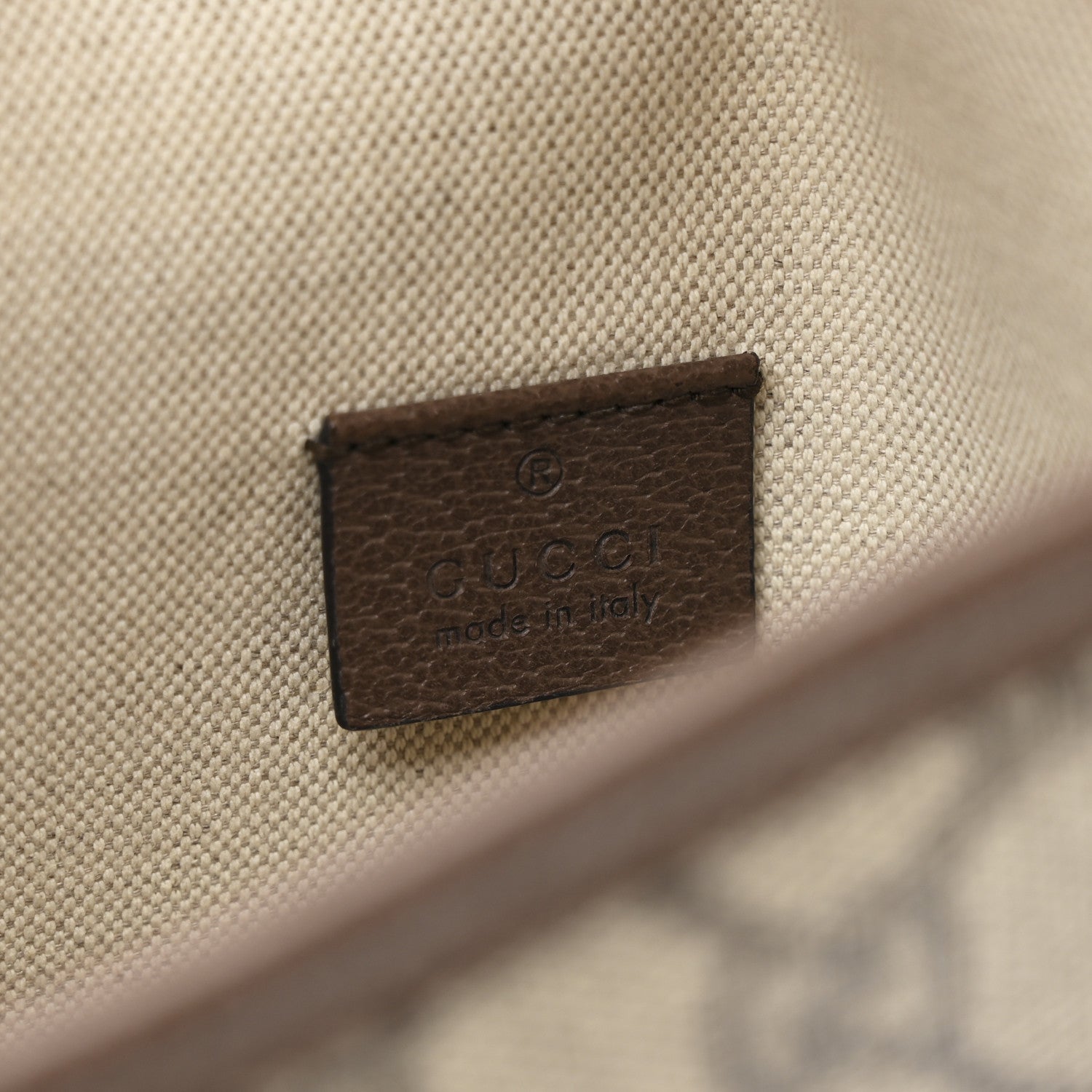 Gucci GG Supreme Monogram Web Medium Neo Vintage Flap Messenger Bag Beige New Acero 6 of 10