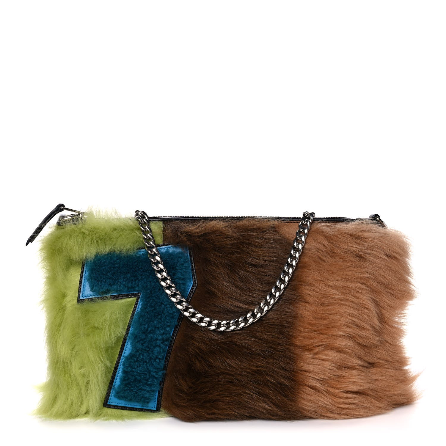 Miu Miu Montone Stripe Crossbody Cammello 1 of 13