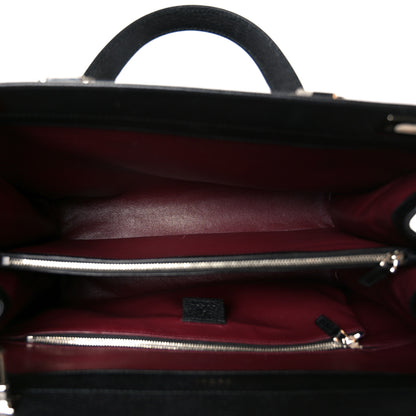 Gucci Grainy Calfskin Medium Zumi Top Handle Bag Black 9 of 19