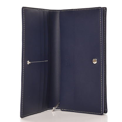 Goyard Goyardine Richelieu Wallet Navy 6 of 8
