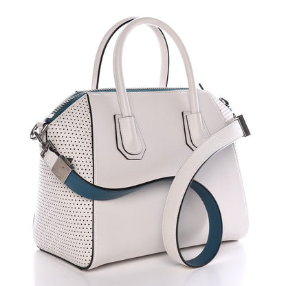 Givenchy Lambskin Perforated Small Antigona White 3 of 15