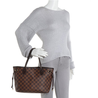 Louis Vuitton Damier Ebene Neverfull PM 2 of 7
