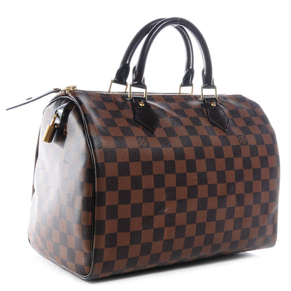 Louis Vuitton Damier Ebene Speedy 30 3 of 7