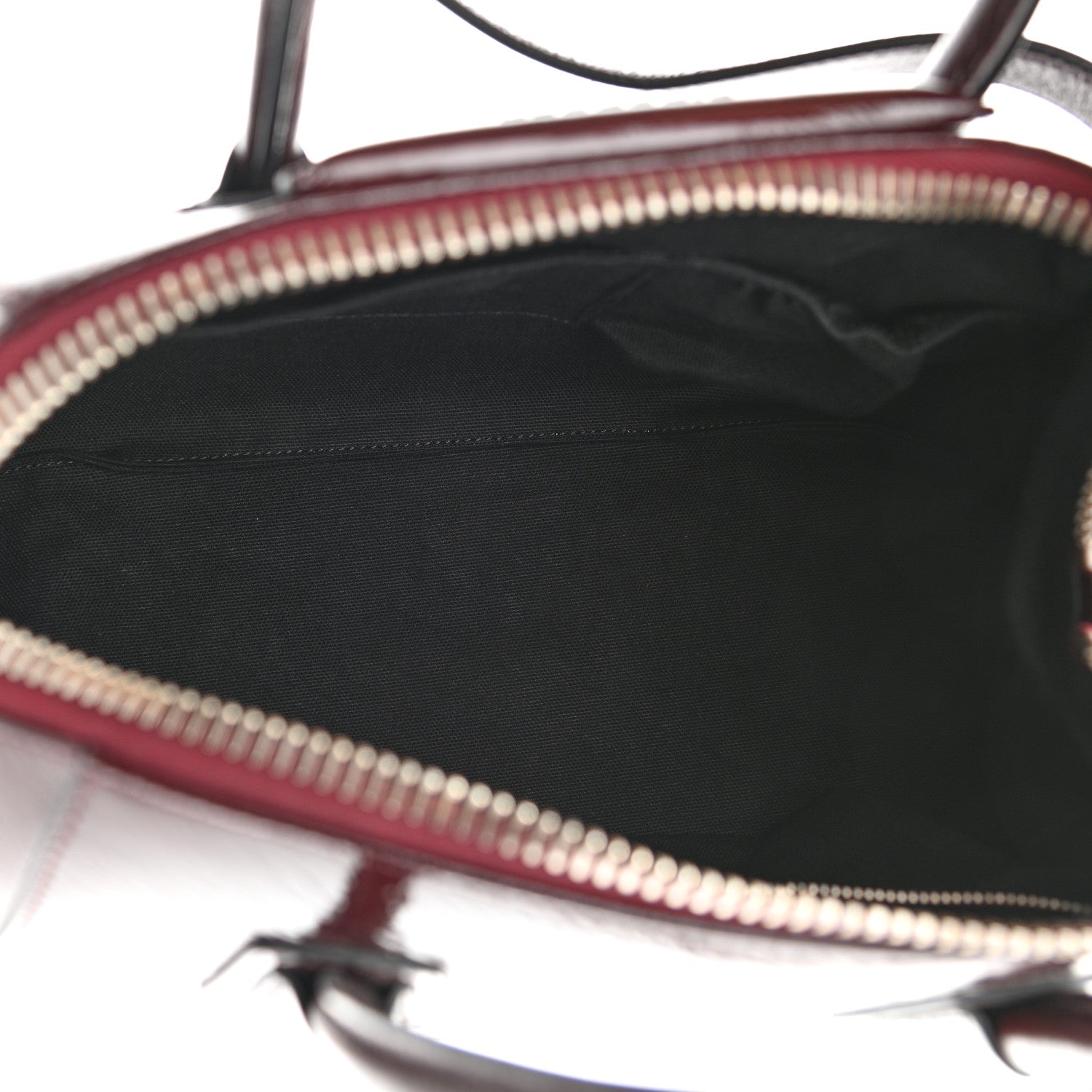 Givenchy Crinkled Patent Deerskin Small Antigona Aubergine 5 of 11