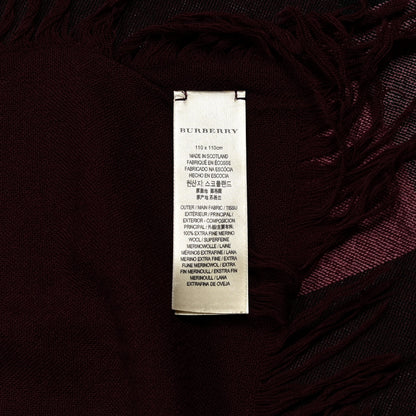 Burberry Merino Wool House Check Scarf 3 of 4