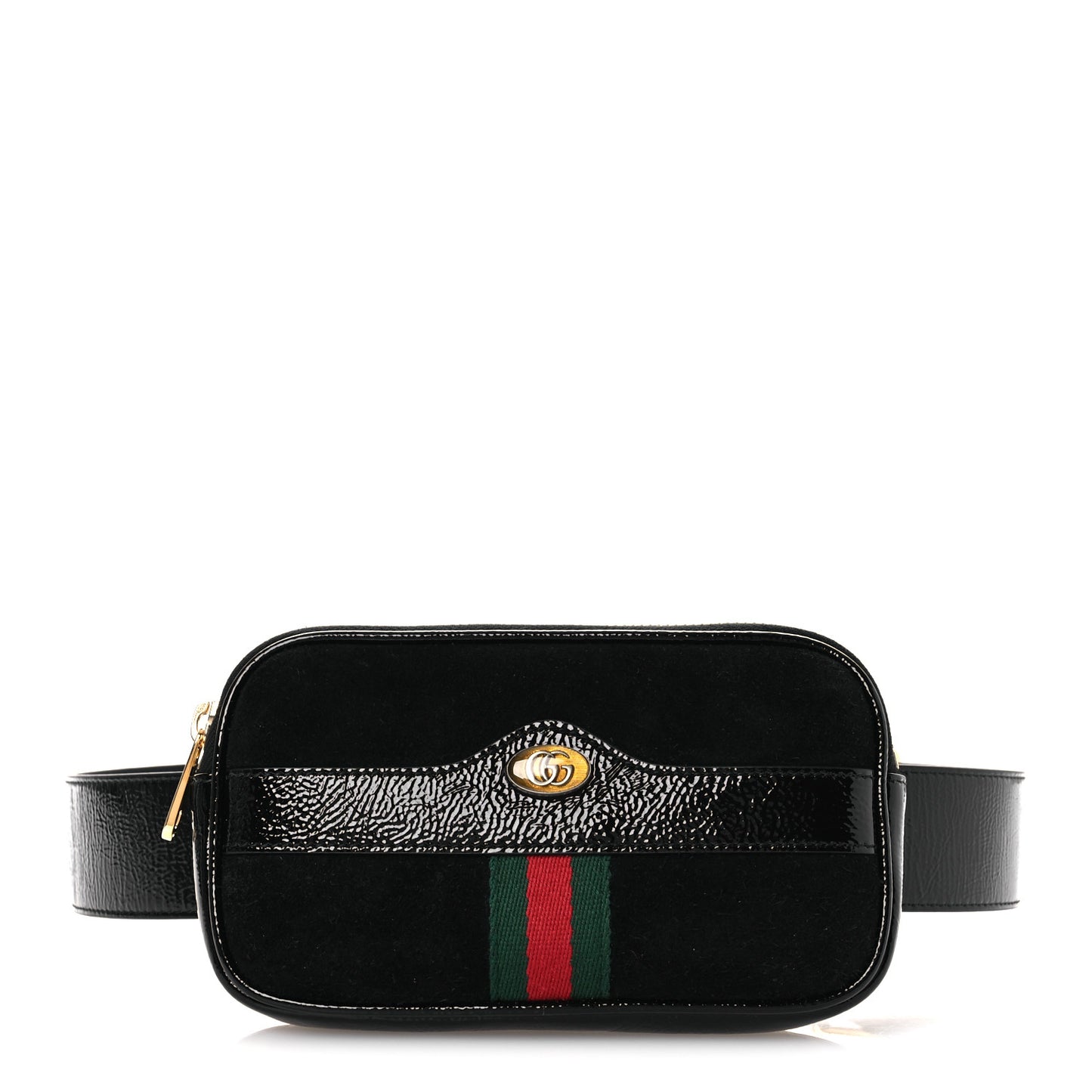 Suede Patent Ophidia Belted iPhone Case 85 34 Black