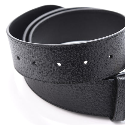 Gucci Textured Calfskin Double G 40mm Belt 90 36 Black 3 of 7