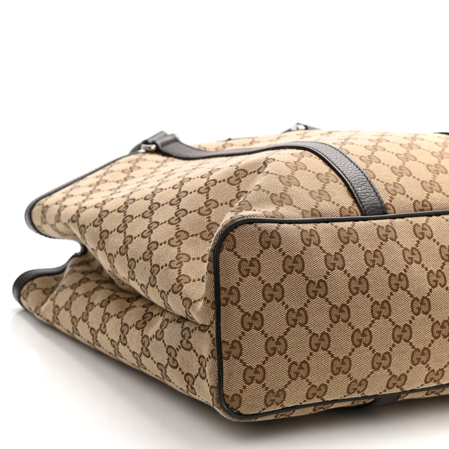 GG Monogram Large Joy Tote Bag Dark Brown