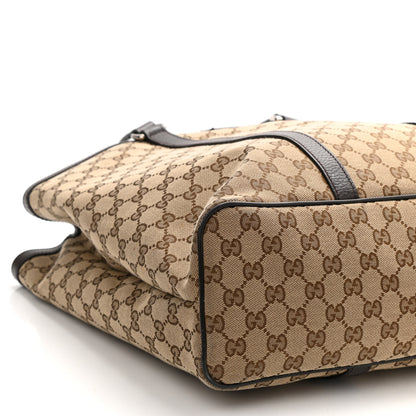 Gucci GG Monogram Large Joy Tote Bag Dark Brown 8 of 10