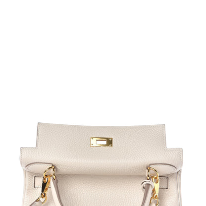 Hermes Taurillon Clemence Kelly Retourne 28 Craie 16 of 46