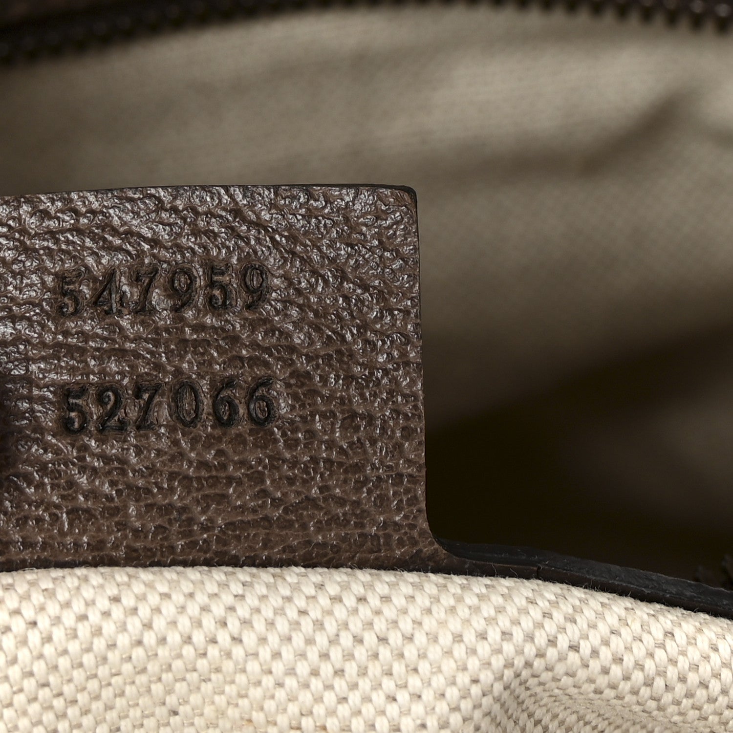 Gucci GG Supreme Monogram Textured Dollar Calfskin Web Medium Ophidia Carry-On Duffle Bag Beige Ebony New Acero 6 of 9