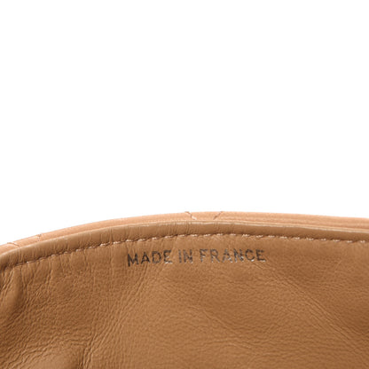 Chanel Lambskin Quilted Clutch Flap Beige 7 of 11