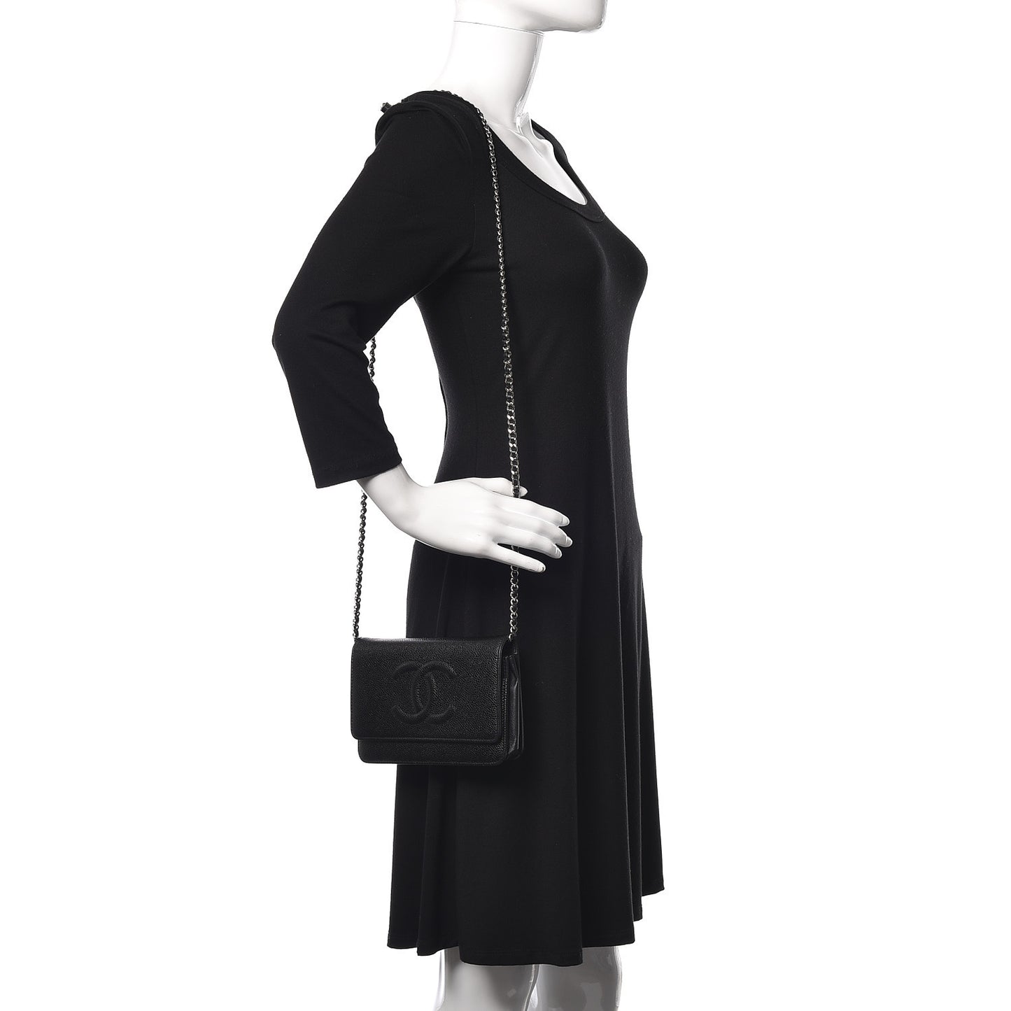 Caviar Timeless CC Wallet On Chain WOC Black