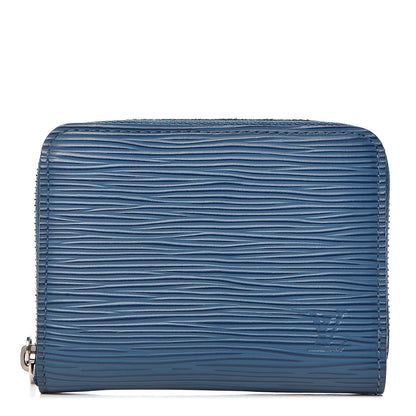 Louis Vuitton Epi Zippy Coin Purse Saphir 1 of 7