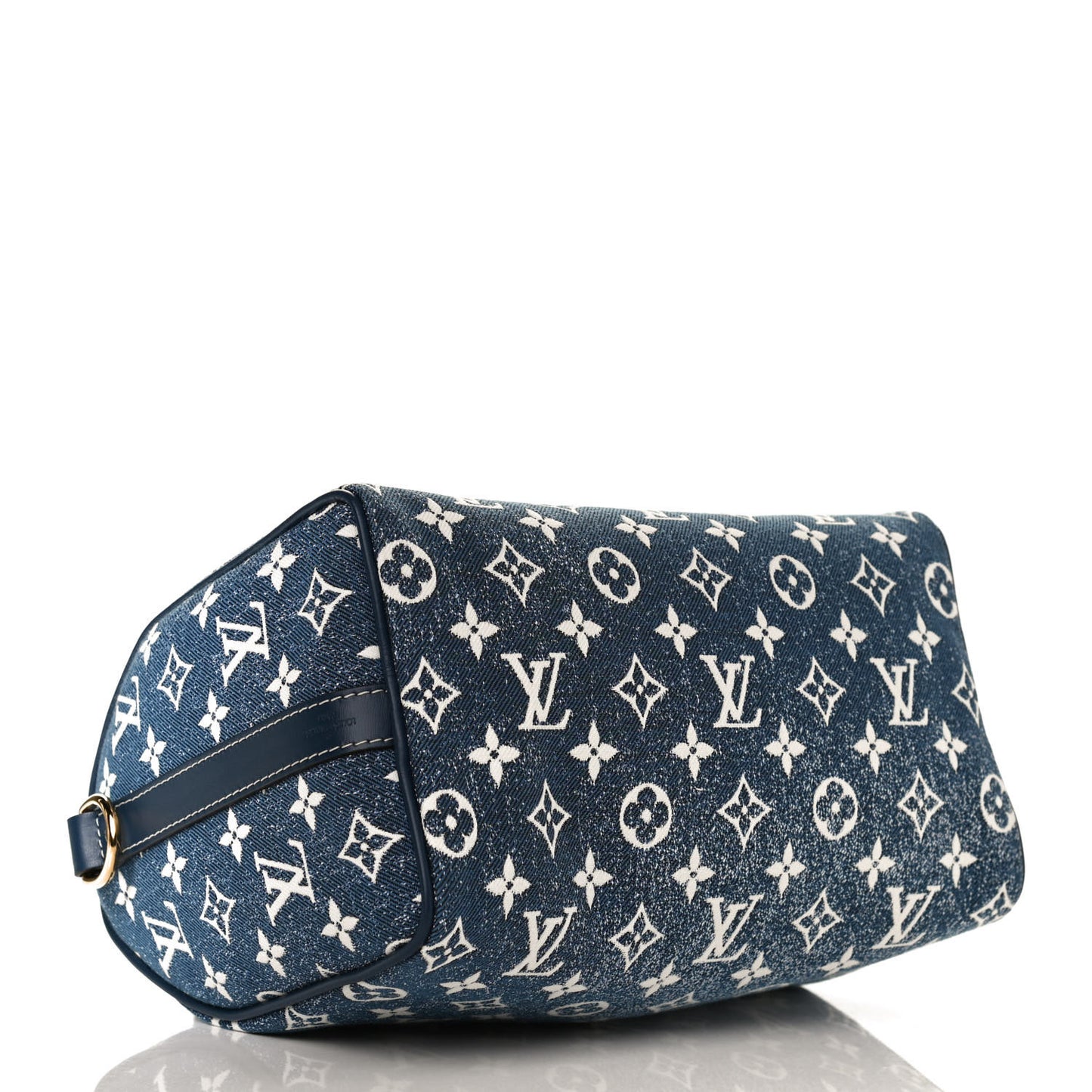 Monogram Jacquard Denim Speedy Bandouliere 25 Bleu