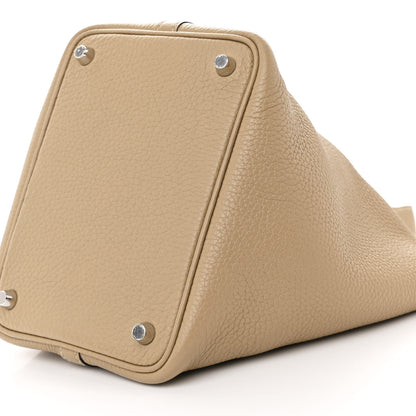 Hermes Taurillon Clemence Picotin Lock 18 PM Trench 10 of 11