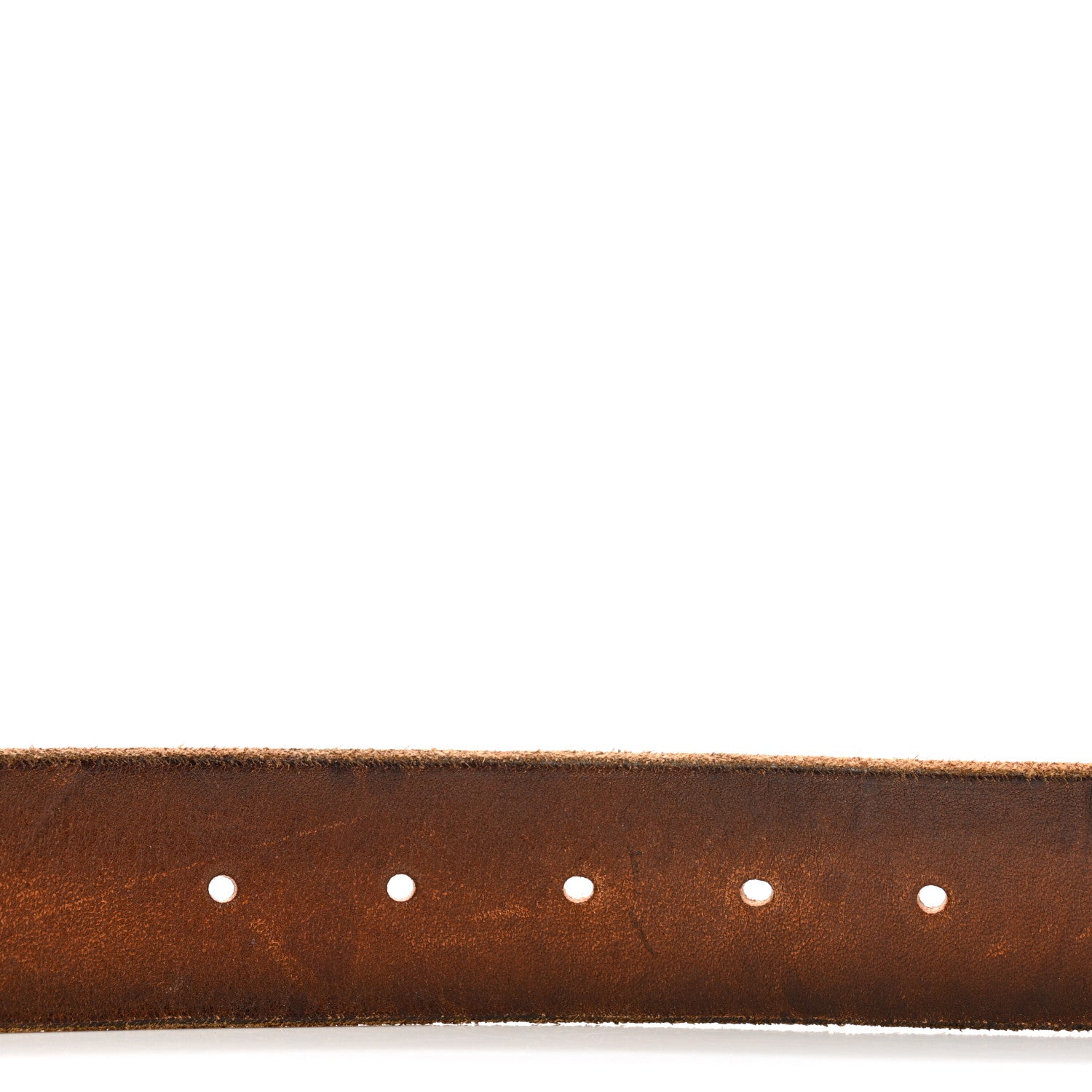 Gucci Faded Calfskin Double G 40mm Belt 80 32 Cuir 3 of 8