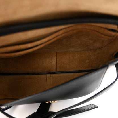 Loewe Calfskin Jacquard Mini Gate Dual Bag Black 5 of 11