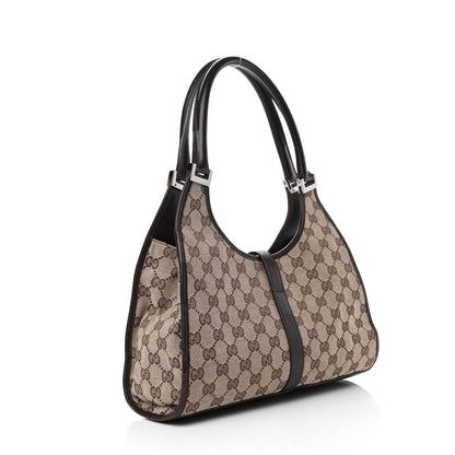 Gucci Monogram Small Bardot Bag Brown 3 of 13