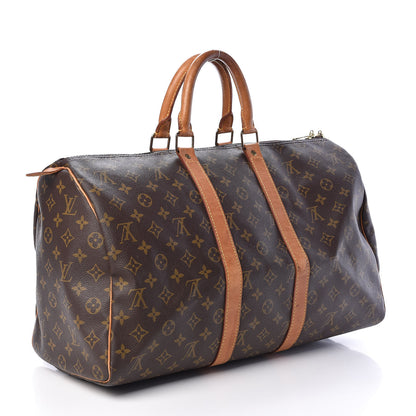 Louis Vuitton Monogram Keepall 45 3 of 17