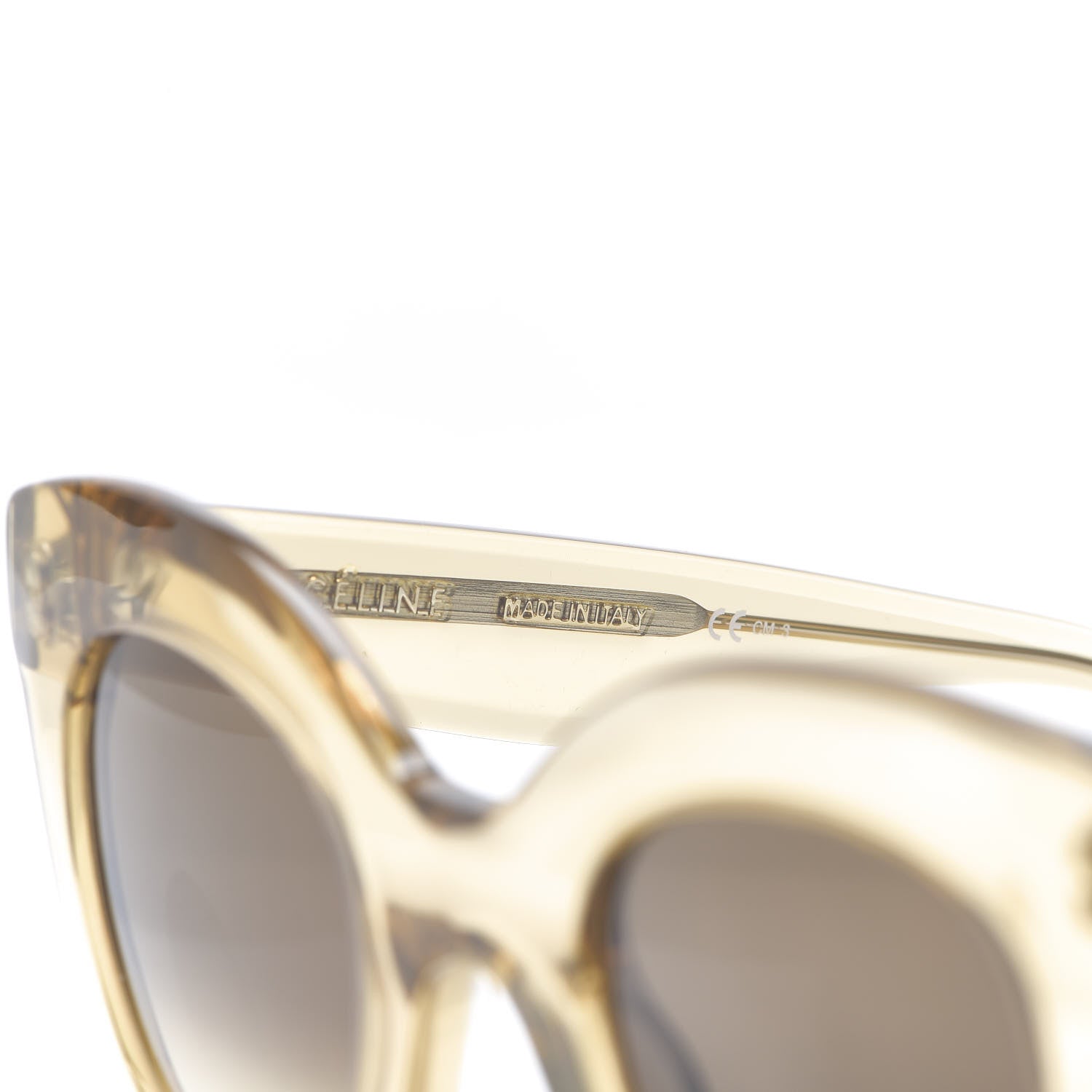 Celine Baby Marta Sunglasses CL41393/S Clear Champagne 5 of 6