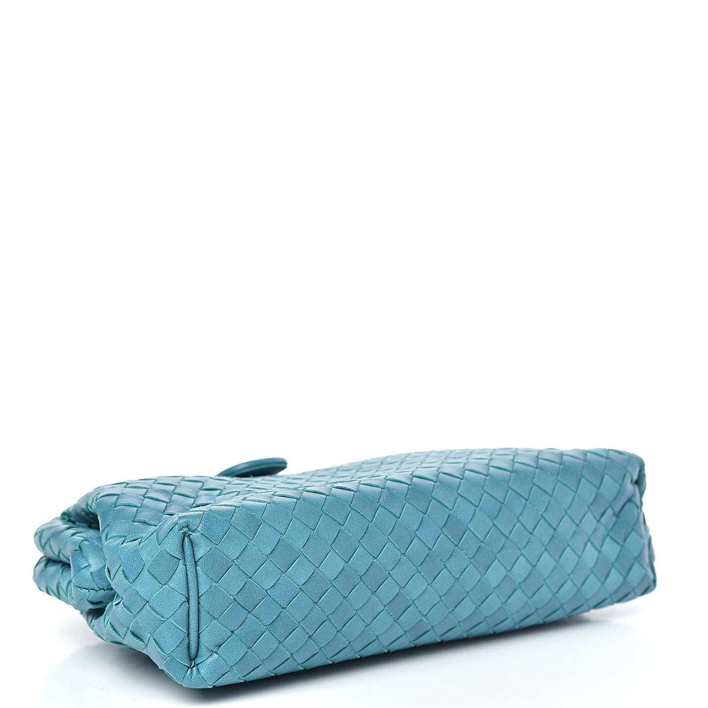 Nappa Intrecciato The Lauren 1980 Clutch Aqua