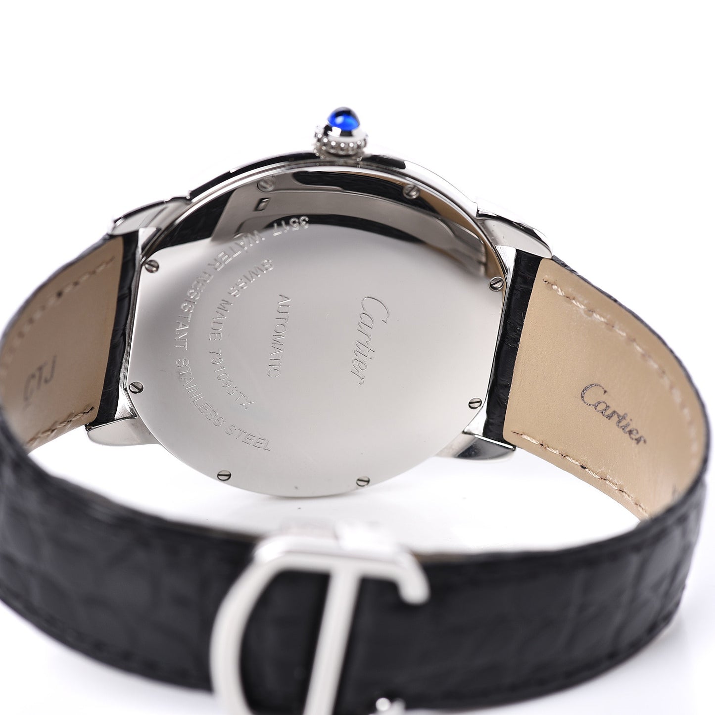 Stainless Steel Alligator 42mm Ronde Solo Automatic Watch