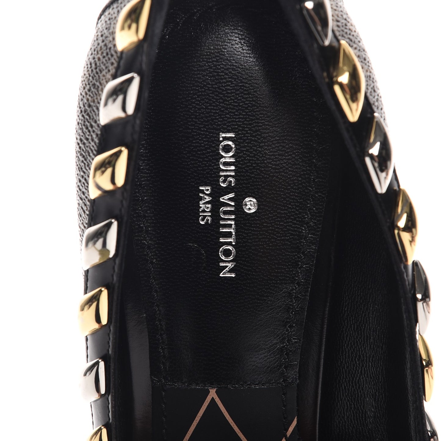 Calfskin Monogram Eldorado Pumps 39 Cacao