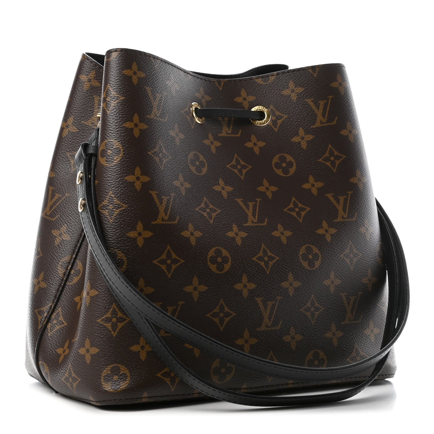 Louis Vuitton Monogram Neonoe MM Black 2 of 4