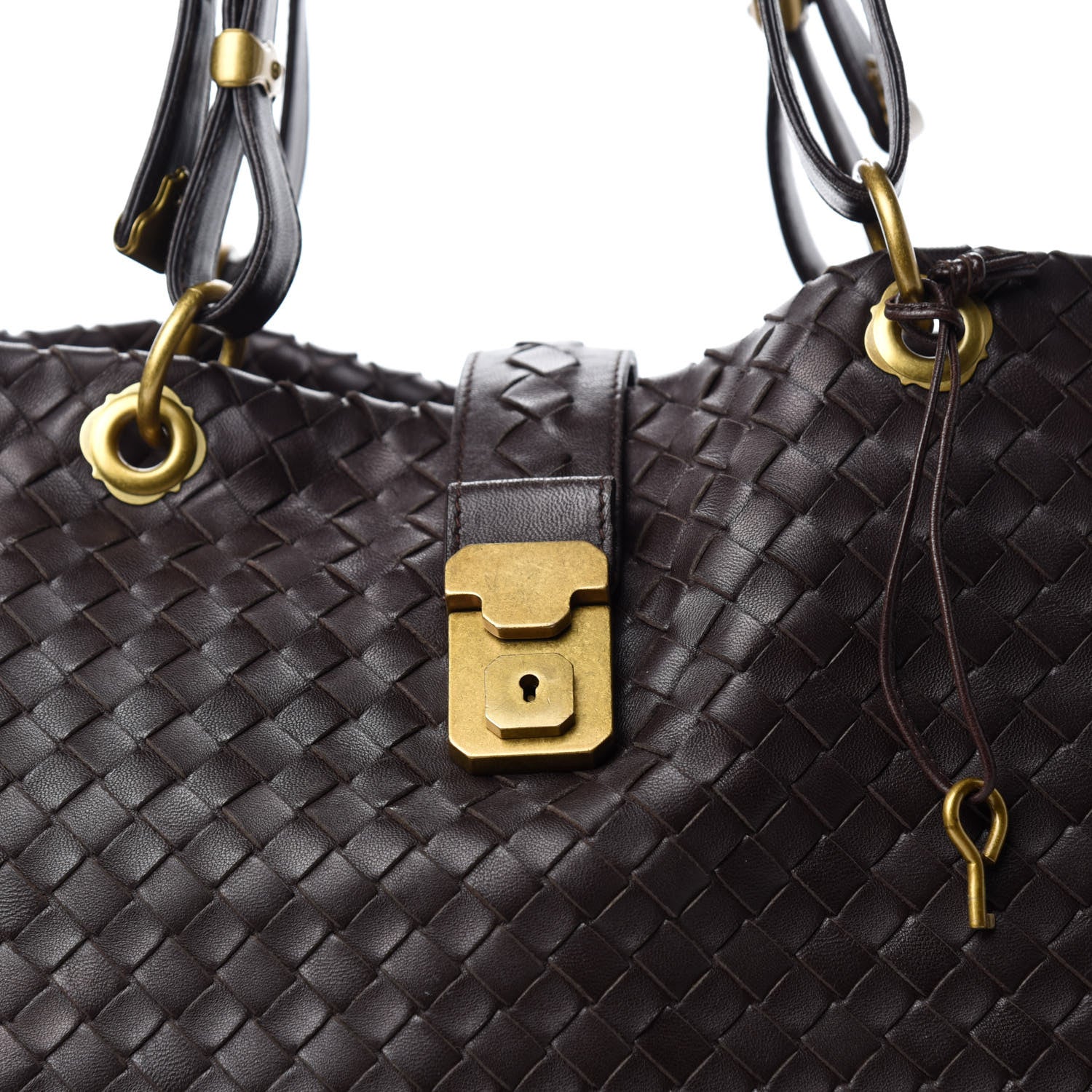 Bottega Veneta Nappa Intrecciato Large Capri Tote Ebano 15 of 15