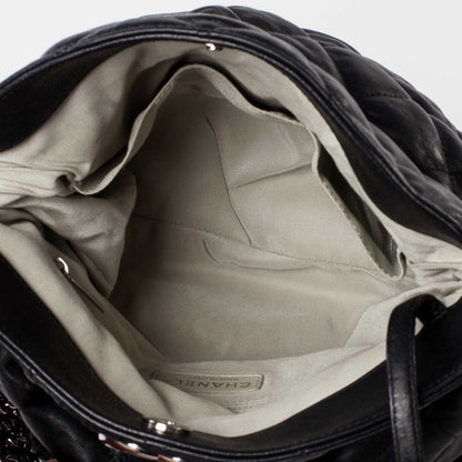 Chanel Lambskin Chain Around Hobo Black 7 of 10