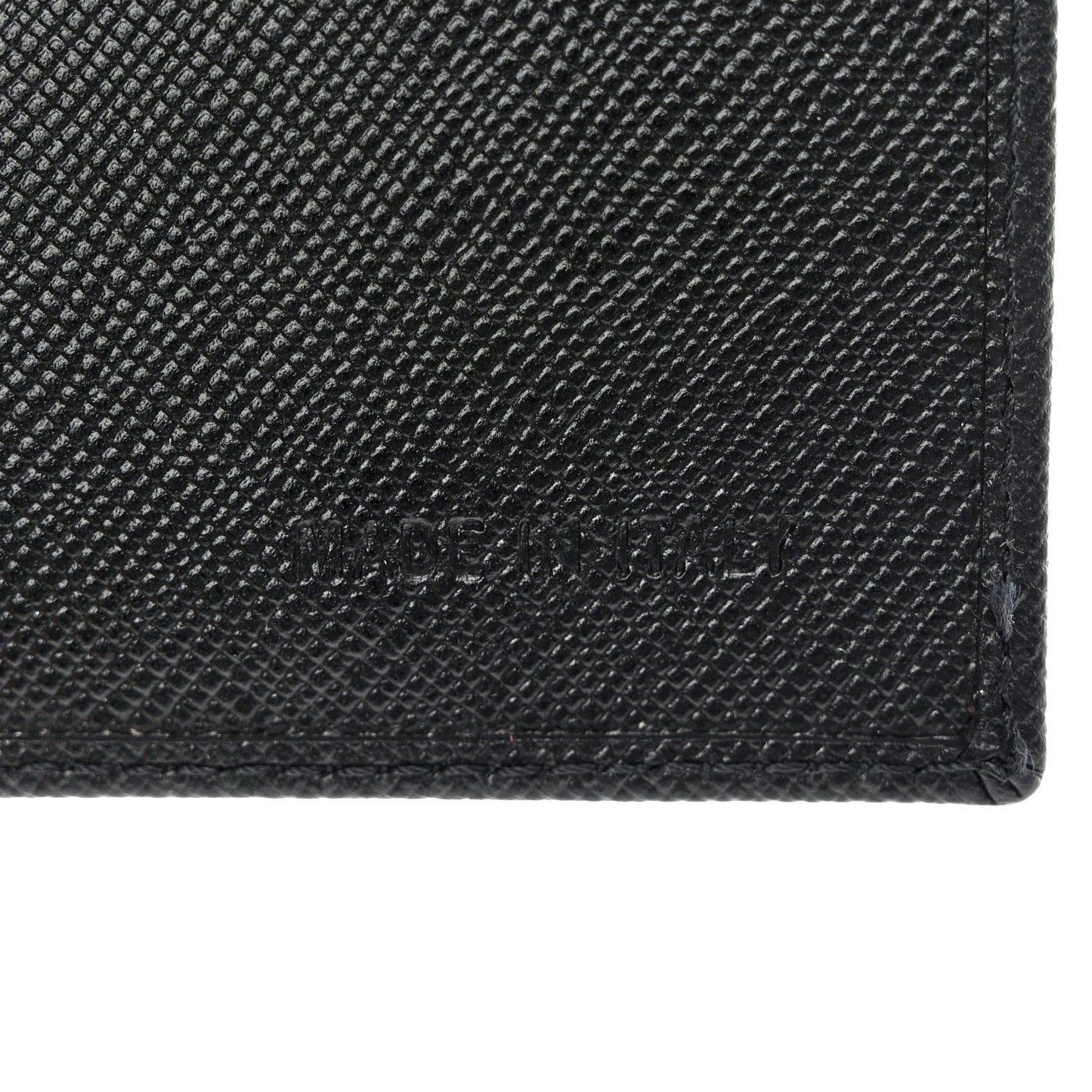 Saffiano Checkbook Cover Black