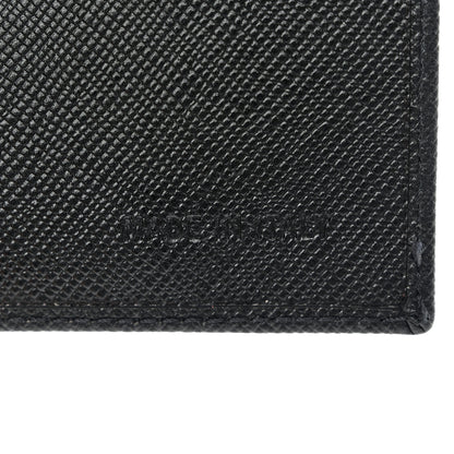 Prada Saffiano Checkbook Cover Black 7 of 9