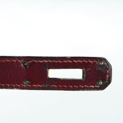 Hermes Box Kelly Sellier 28 Rouge H 17 of 30