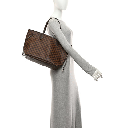 Louis Vuitton Damier Ebene Neverfull MM 2 of 10