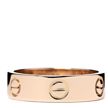 Cartier 18K Yellow Gold 5.5mm LOVE Ring 56 7.5 2 of 5