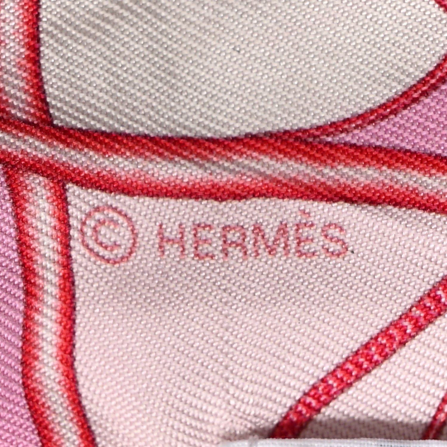 Hermes Silk Coup De Fouet Au Bloc Twilly Rose Nacre Turquoise 4 of 5